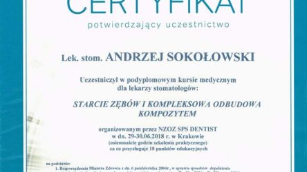 Andrzej Sokołowski Certyfikat (4)