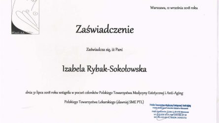Izabela Rybak-Sokołowska certyfikat (14)