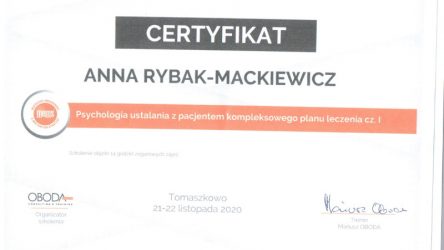 Anna Rybak-Mackiewicz - certyfikat201