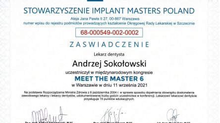 Andrzej Sokołowski - certyfikat 2021 (2)