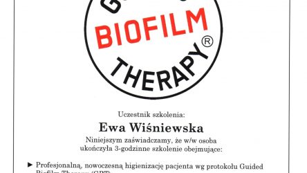 Ewa Wiśniewska - cert SDA