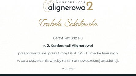 Izabela Rybak-Sokołowska - konf alignerowa2